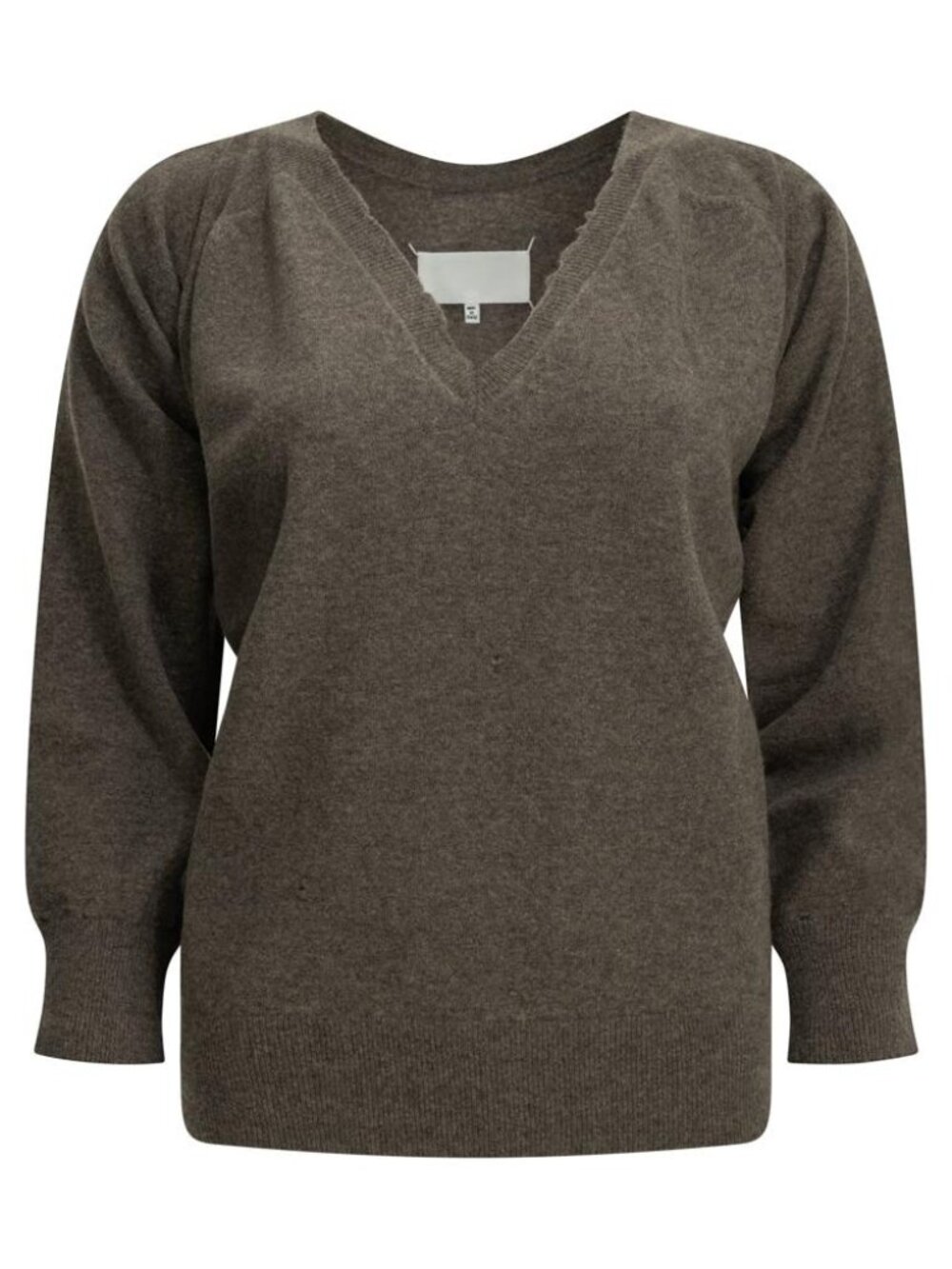 Maison Margiela Lived-In V-Neck Sweater Tag Size S Women